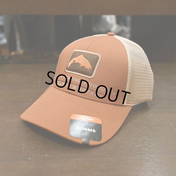 画像1: 【SIMMS】TROUT ICON TRUCKER - STONE FLY (1)
