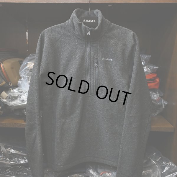 画像1: 【SIMMS】Rivershed half Zip - Black Heather(SALE) (1)