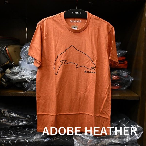 画像3: 【SIMMS】TROUT OUTLINE T-SHIRT(SALE) (3)