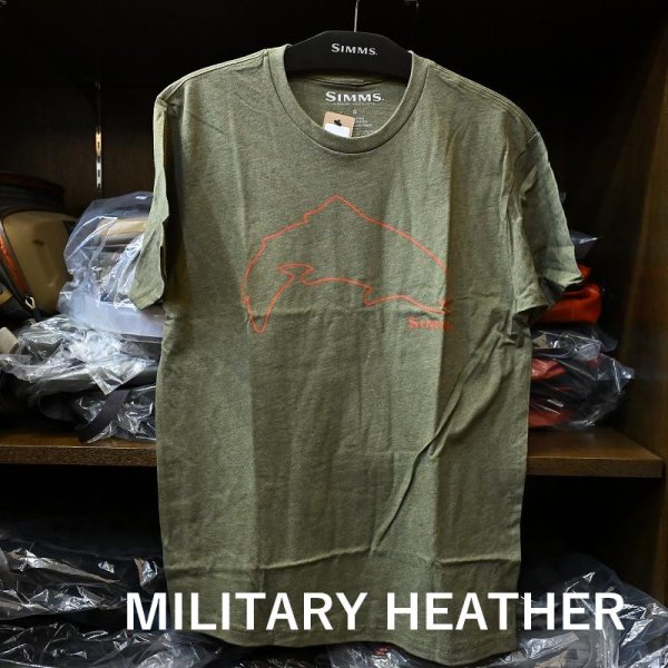 画像4: 【SIMMS】TROUT OUTLINE T-SHIRT(SALE) (4)
