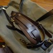 画像5: 【FILSON】MEDIUM RUGGED TWILL DUFFLE BAG - OTTER GREEN (5)