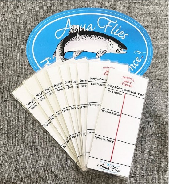 画像1: 【AquaFlies】Jerry's Composite Loop Card (1)