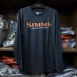 画像1: 【SIMMS】LOGO LS T-SHIRT (1)