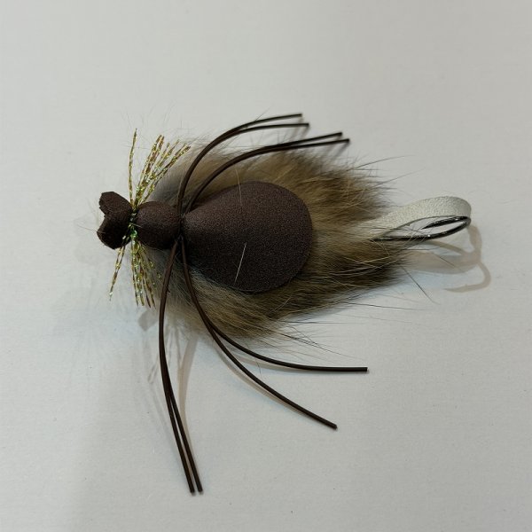画像1: 【AquaFlies】Mr. Hankey - Tan/Brown #2(完成品フライ) (1)