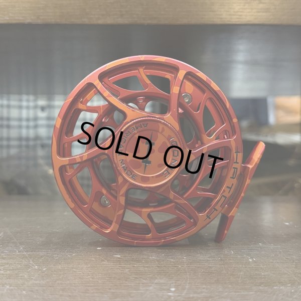 画像2: 【HATCH】ICONIC 7 PLUS REEL LA - MAGMA  RED ORANGE (2)