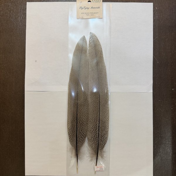 画像1: 【ANGLE】スペックルドフェザント ウィング (1)