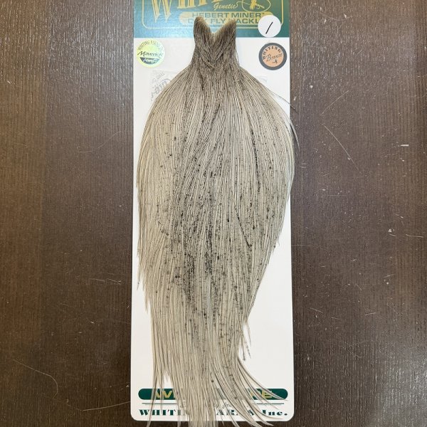画像1: 【WHITING】Hebert ROOSTER CAPE Bronze Grade - LIGHT GREY DUN No.1 (1)