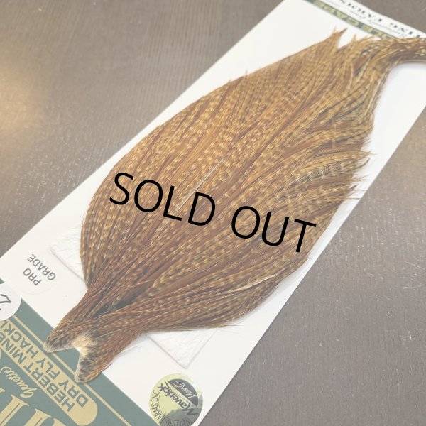 画像3: 【WHITING】Hebert ROOSTER CAPE Pro Grade - BARRED DARK Ginger No.2 (3)