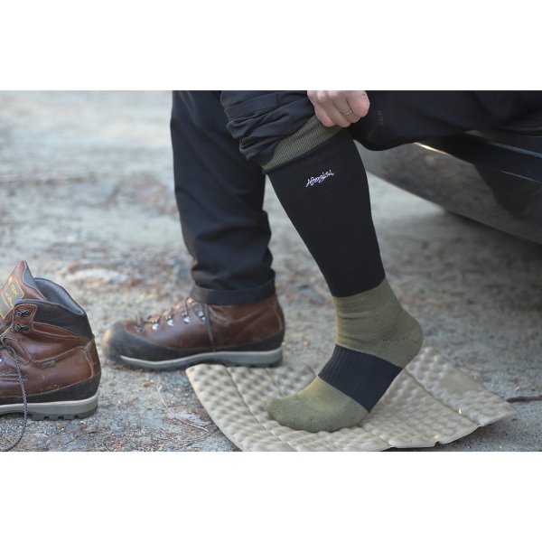 画像5: 【Afterglow】MERINO WOOL LONG SOCKS TL / メリノウールロングソックス ティンバーライン (5)