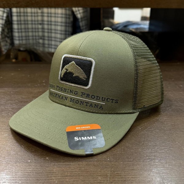 画像1: 【SIMMS】DOUBLE HAUL ICON TRUCKER - Loden Heather (1)