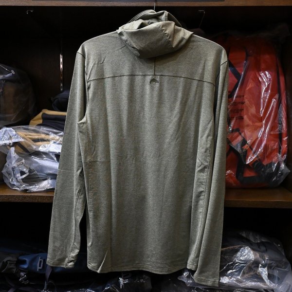 画像2: 【SIMMS】BUGSTOPPER SOLARFLEX HOODY - LODEN HEATHER (2)