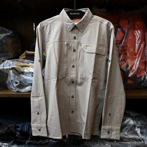 画像1: 【SIMMS】Guide Bugstopper LS Shirt - DOLOMITE HEATHER (1)