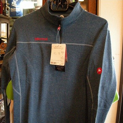 画像1: 【Marmot】ADVANCED WOOL STRETCH L/S ZIP