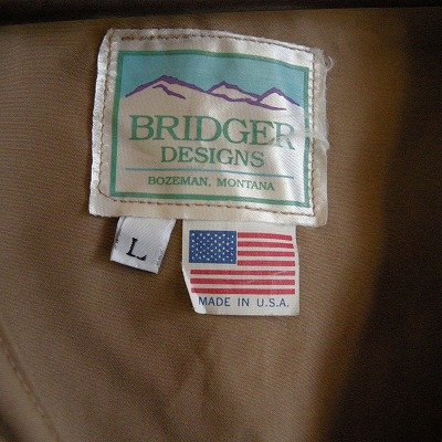 画像2: 【BRIDGER DESIGNS】FISHING VEST(L)デッドストック