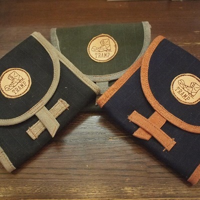 TrampのオリジナルＷａｘラインワレットを掲載致しました。
