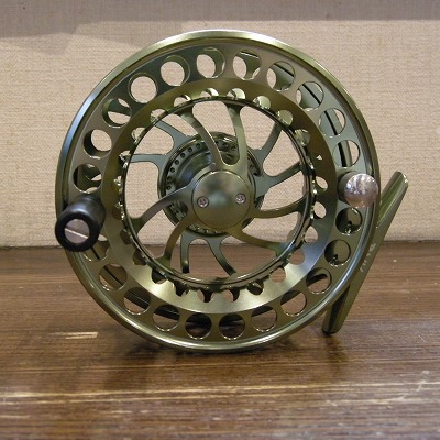 TFO】 BVK Super Large Arbor Reel III Green - DOLLYVARDEN FLY FISHING SHOP