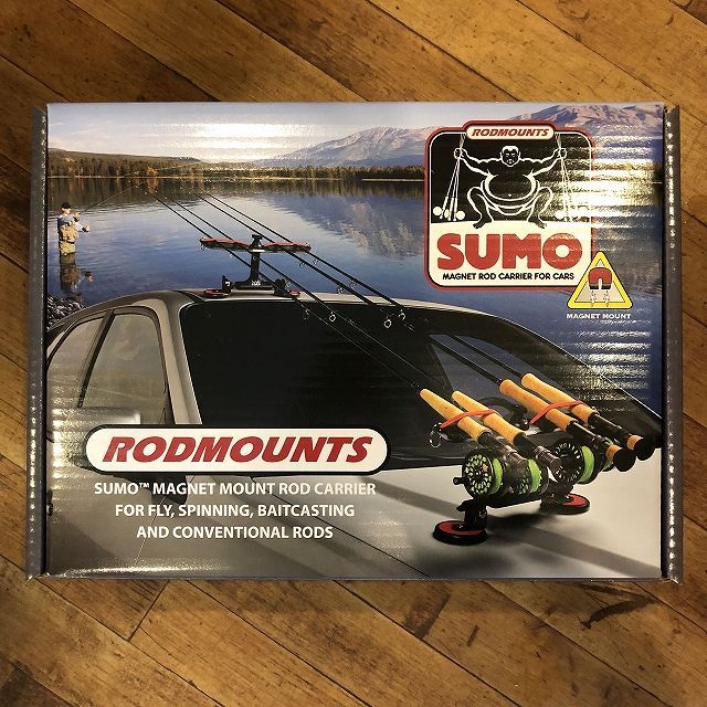 【SUMO】 Sumo Suction Mount Rod Carrier