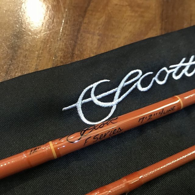 Scott】 FS 663/4 グラスロッド 7'2 日本最大のブランド スコット F2グラスフライロッド #4 ロッド