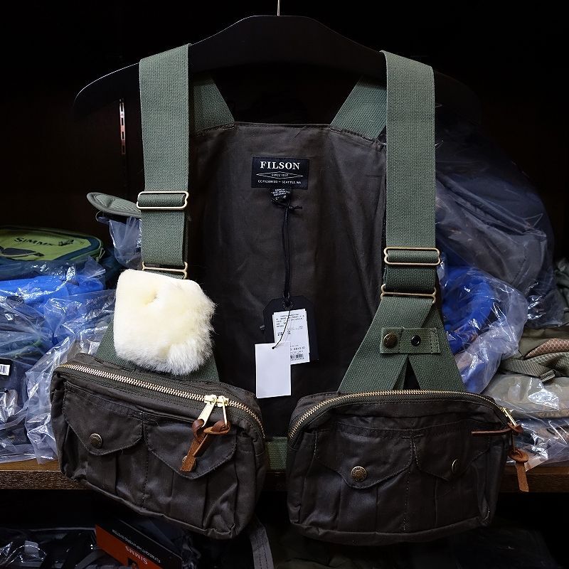 FS - Filson Foul Weather fly fishing vest $170 or trade