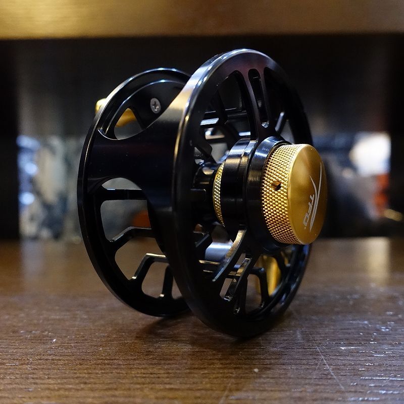 TFO NTR Fly Reel - I - Black/Gold