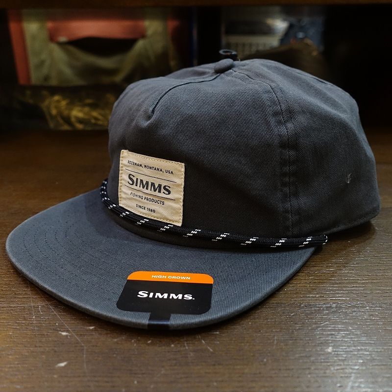 【SIMMS】ROPE CAP - CARBON