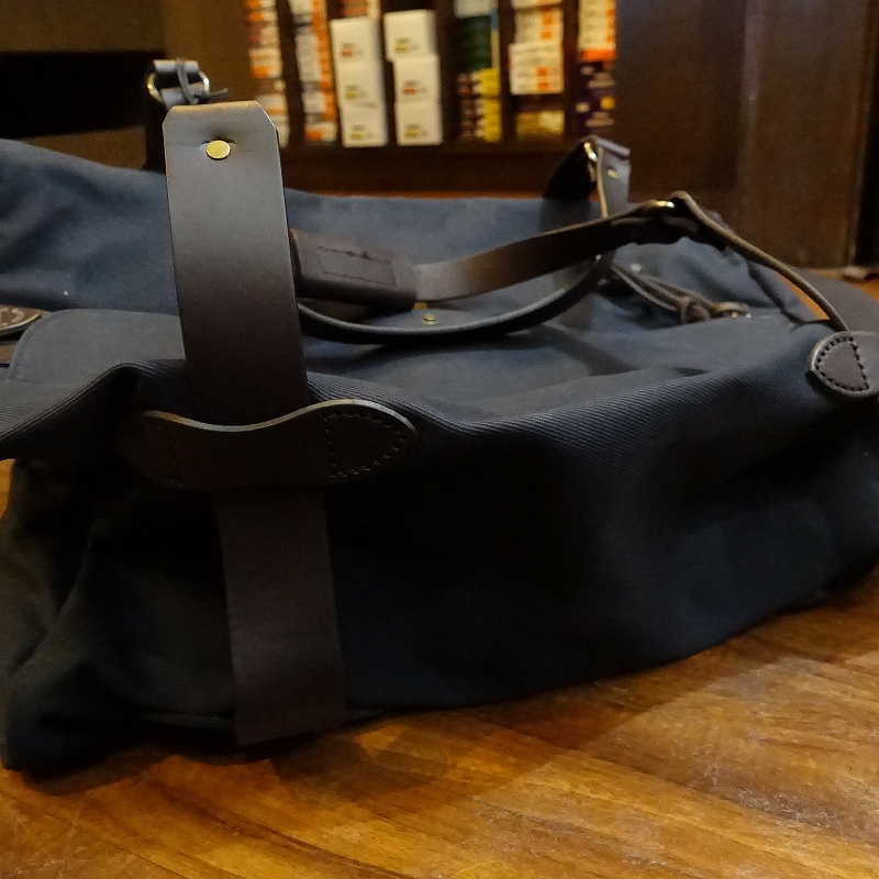 FILSON MEDIUM RUGGED TWILL DUFFLE BAG - NAVY