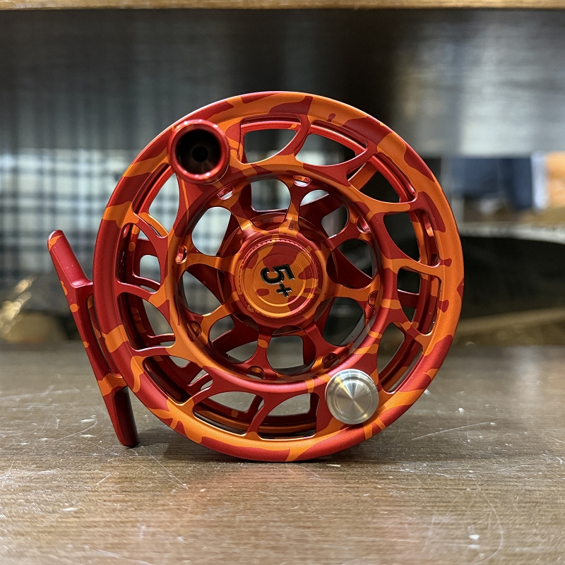 HATCH ICONIC 5 PLUS REEL LA - MAGMA RED ORANGE
